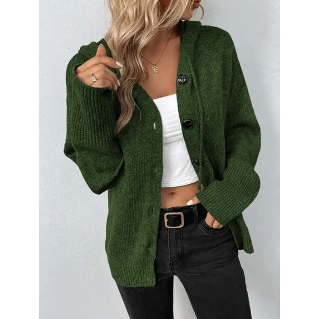Dana | Women’s Winter Hooded Cardigan