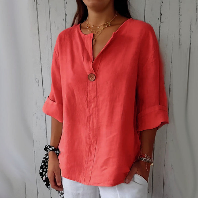 Valentina Rossi Valence Linen Blouse
