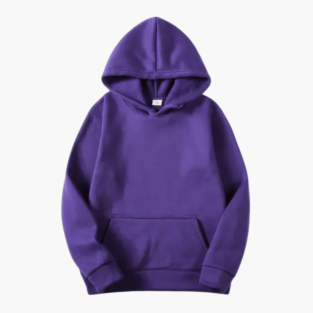 Hunter | Men’s Simple Solid Long Sleeve Hoodie
