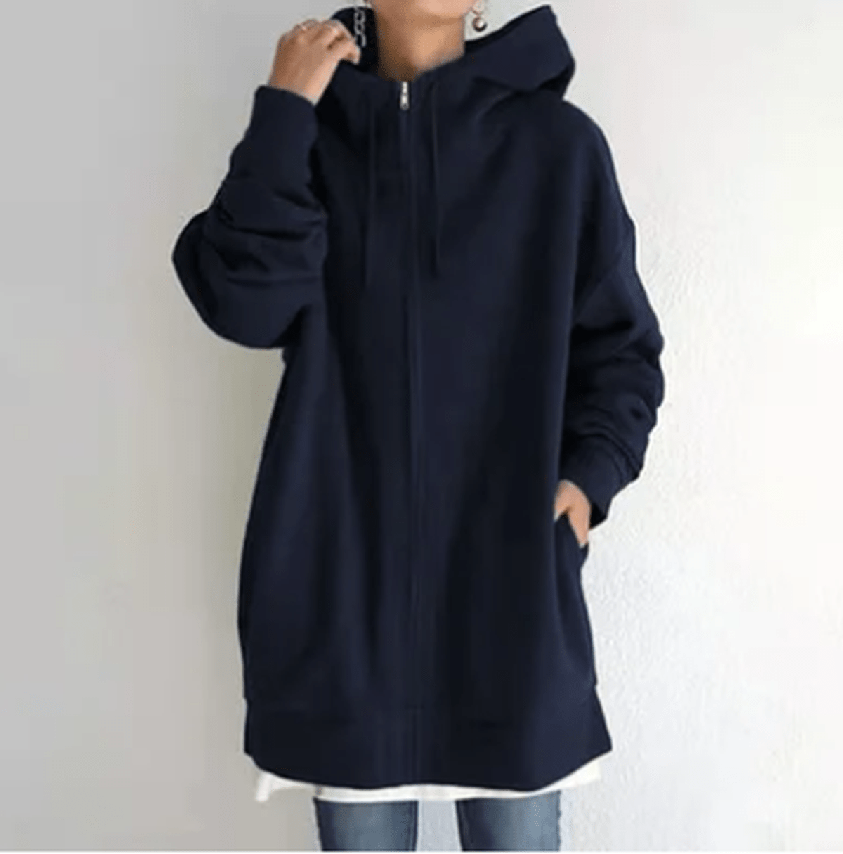 Karla | Women’s Full Zip Relaxed Fit Hoodie