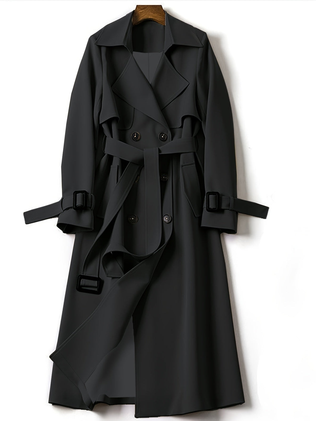 Caitlyn | Women’s Elegant Longline Office Trench Coat