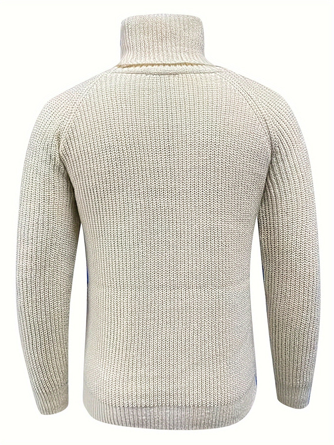Jacob | Men Solid Ribbed Turtleneck Sweater
