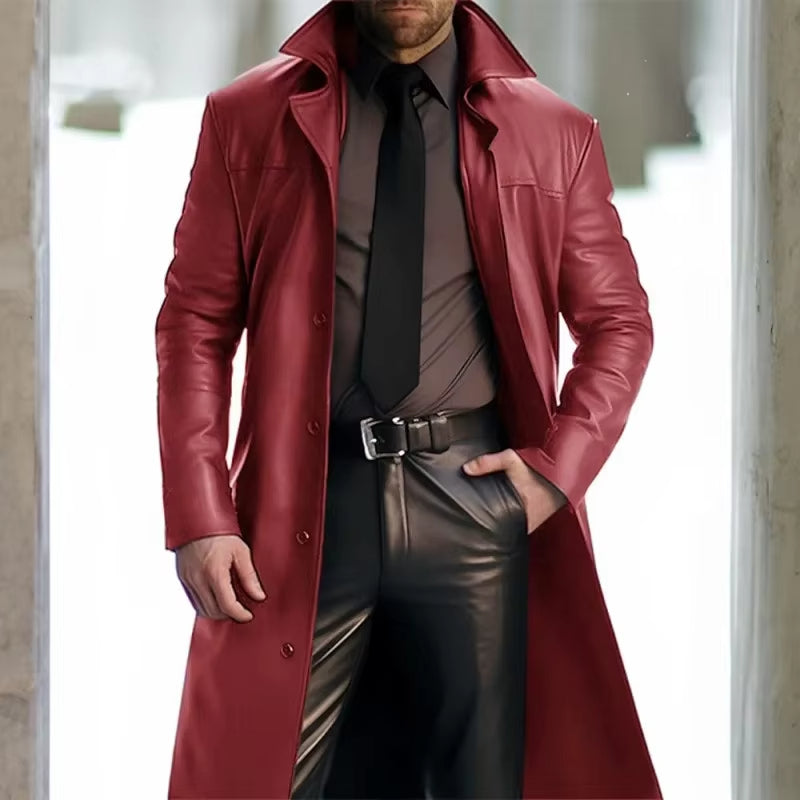 Anthony | Men’s Classic Button Down Trench Coat