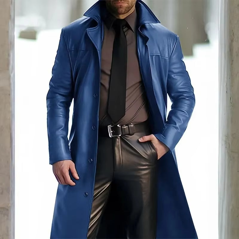 Anthony | Men’s Classic Button Down Trench Coat