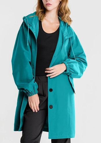 Dakota | Women Winter Hooded Loose Buttoned Coat