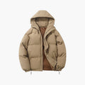 Cory | Men’s Quilted Winter Zip-Up Hooded Jacket