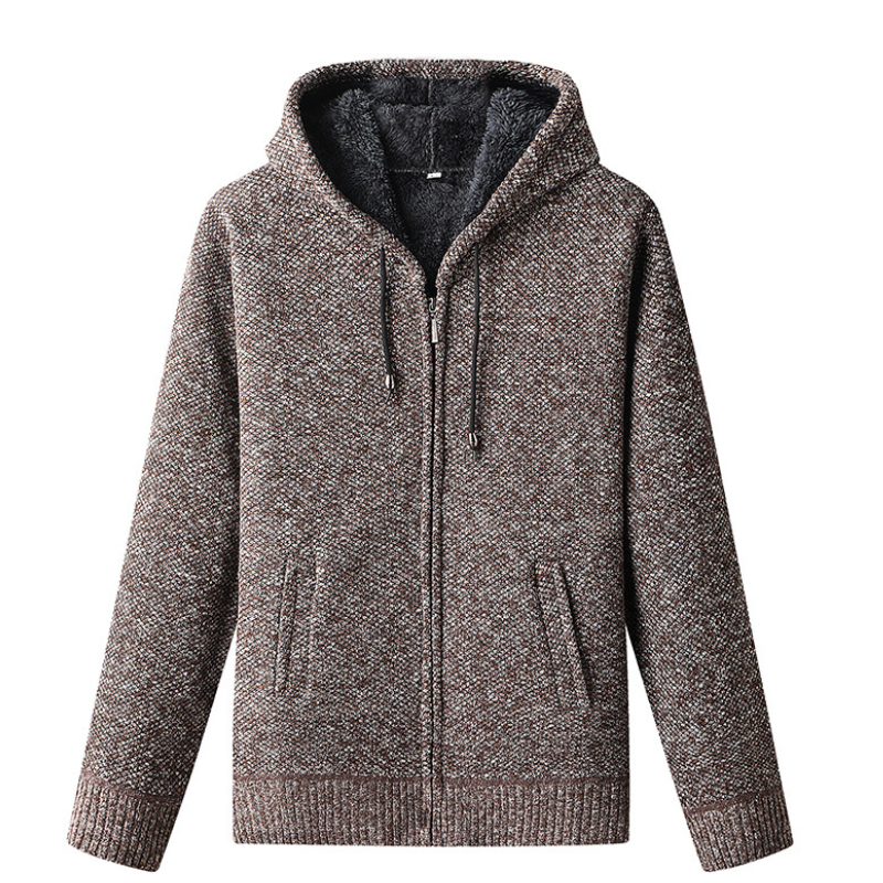 Nate | Men’s Casual Zip Up Winter Hoodie