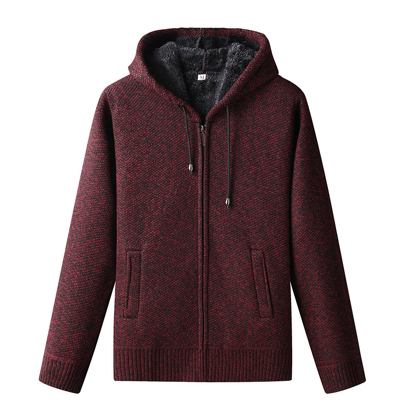 Nate | Men’s Casual Zip Up Winter Hoodie