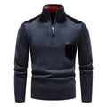 Dylan | Men’s Half-Zip Sweater with Chest Pocket