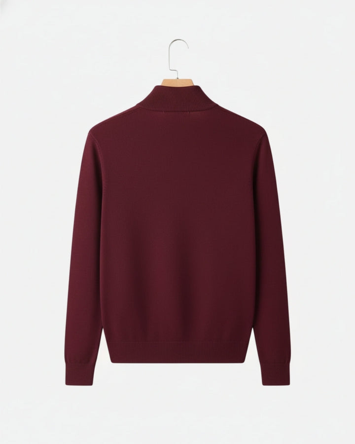 E&E – Essential Half Zip Sweater