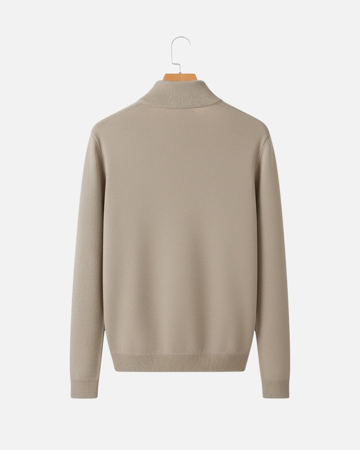 E&E – Essential Half Zip Sweater