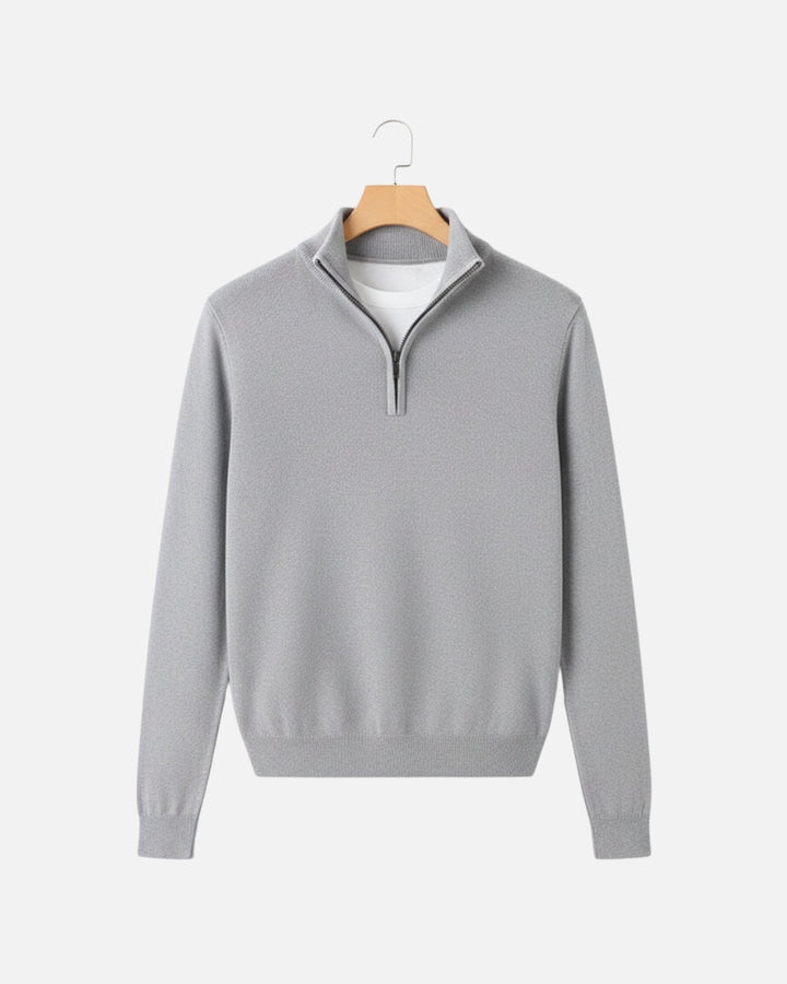 E&E – Essential Half Zip Sweater