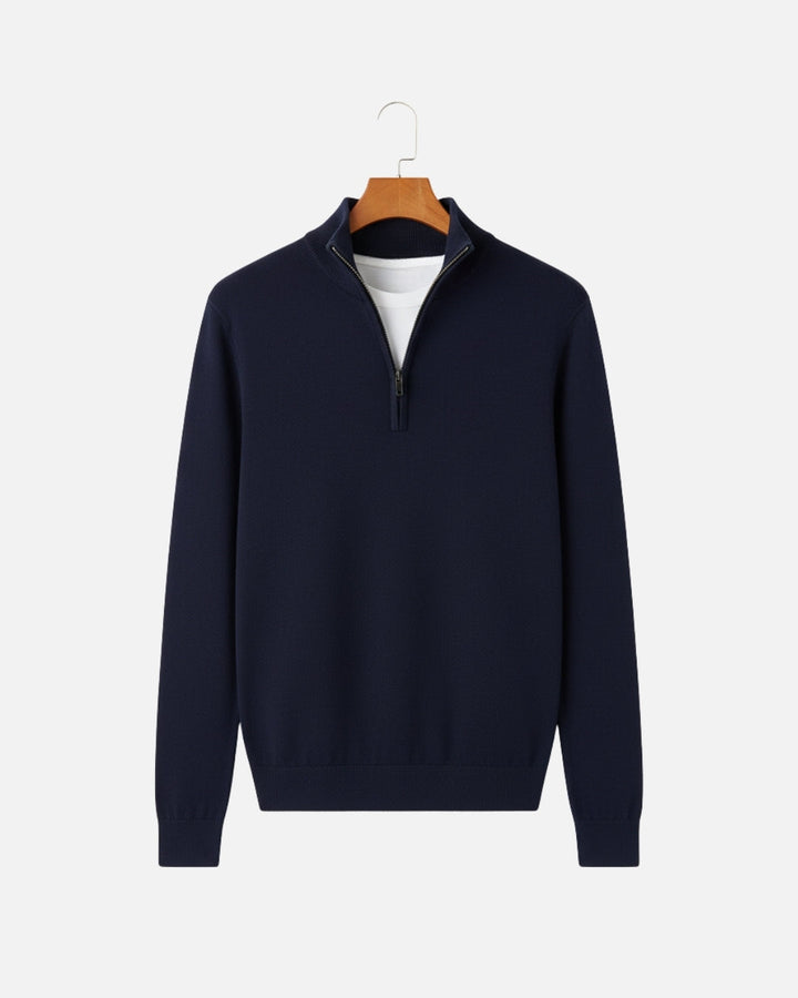 E&E – Essential Half Zip Sweater