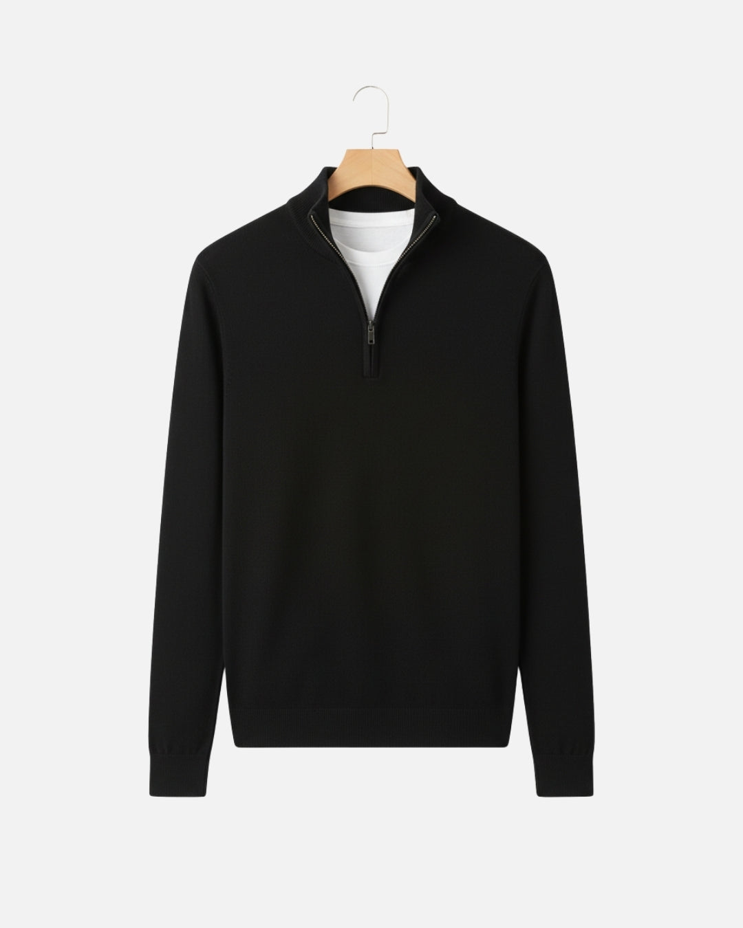 E&E – Essential Half Zip Sweater