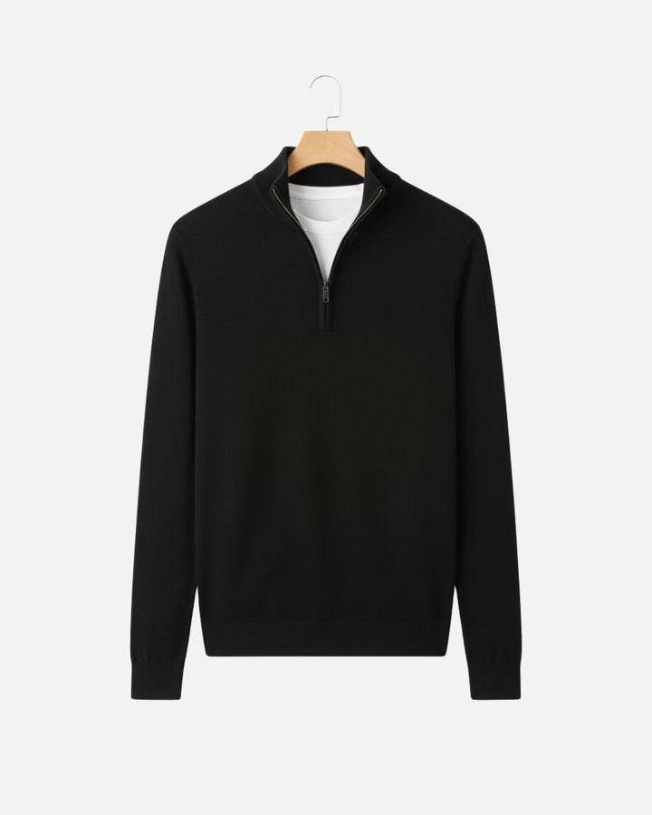 E&E – Essential Half Zip Sweater