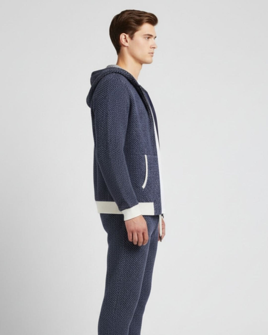 E&E - Merino Wool Full-Zip Hoodie Comfort Set