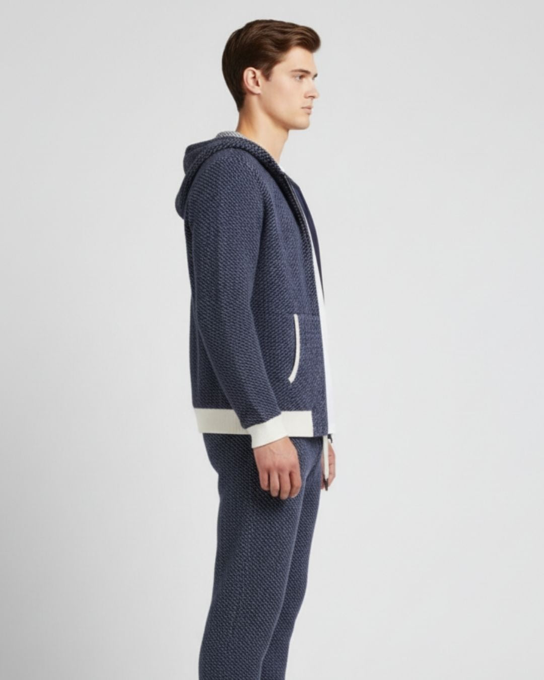 E&E - Merino Wool Full-Zip Hoodie Comfort Set