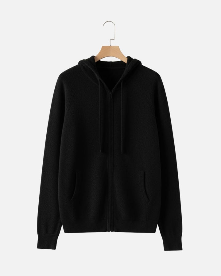 E&E - Luxury Merino Wool Hoodie with Zipper