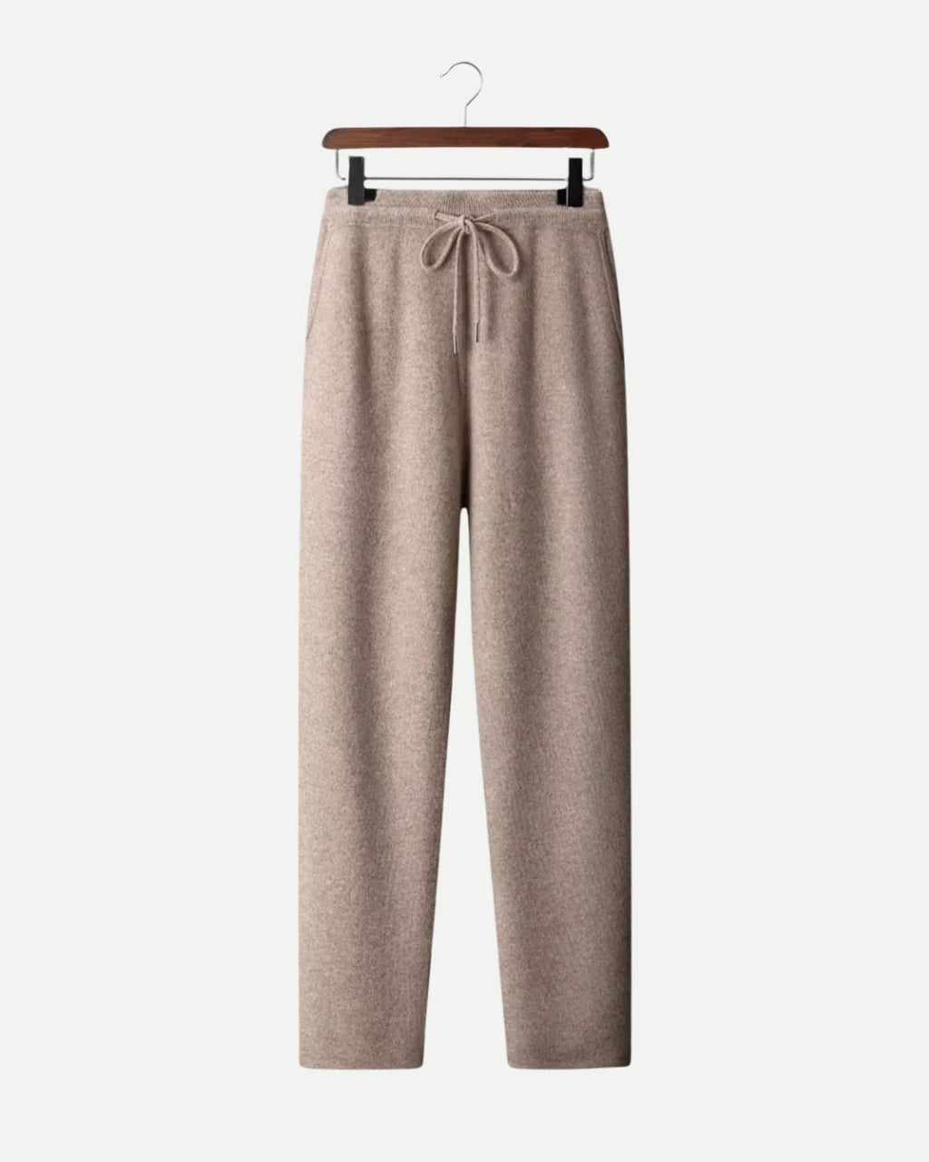Merino Wool Comfort Pants - Camel