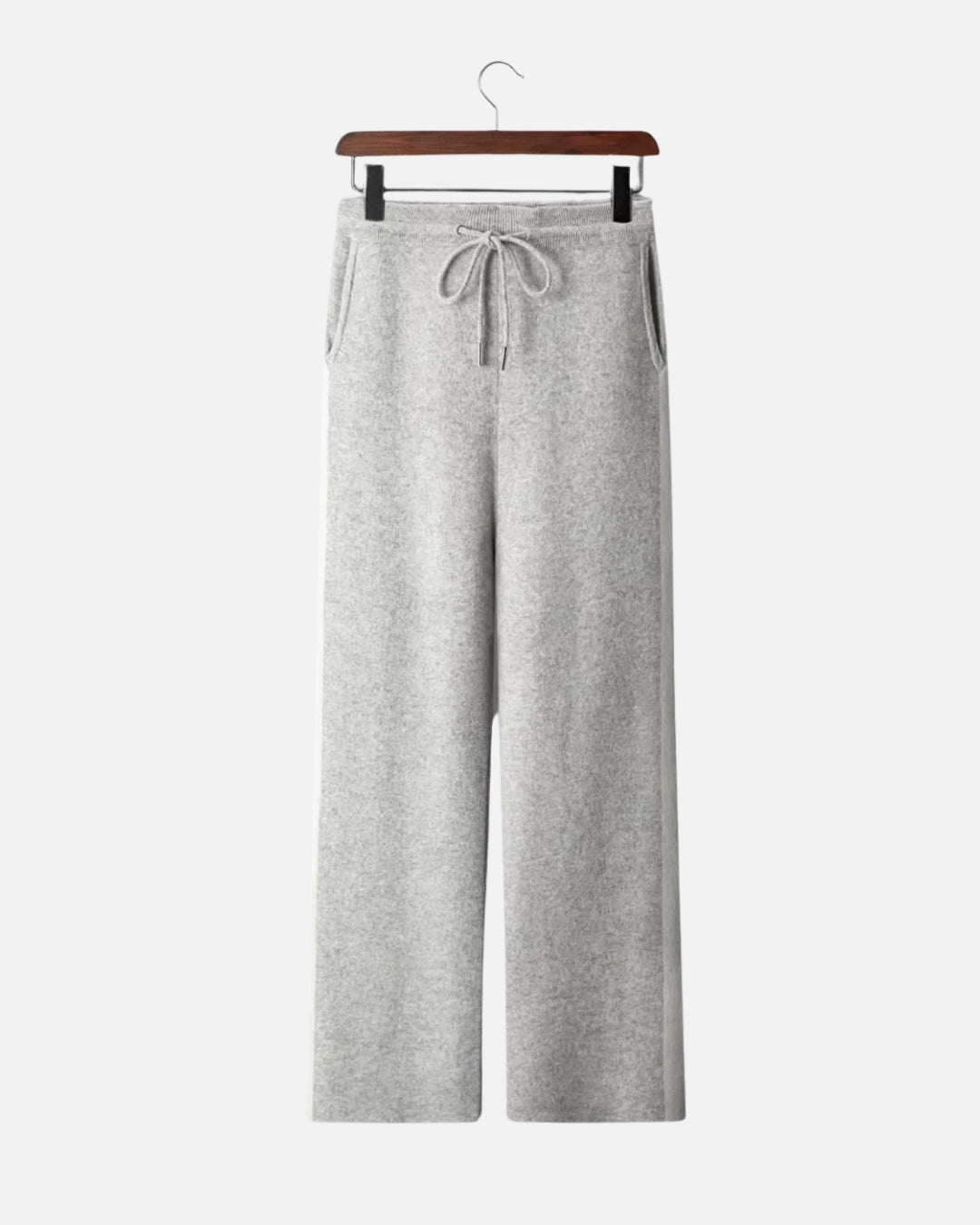 Merino Wool Comfort Pants Two Tone - Gray