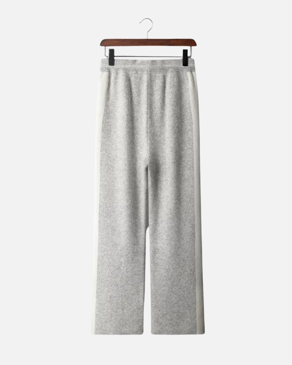 Merino Wool Comfort Pants Two Tone - Gray