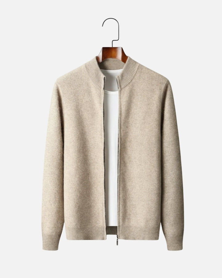 E&E - Merino Wool Full-Zip Sweater