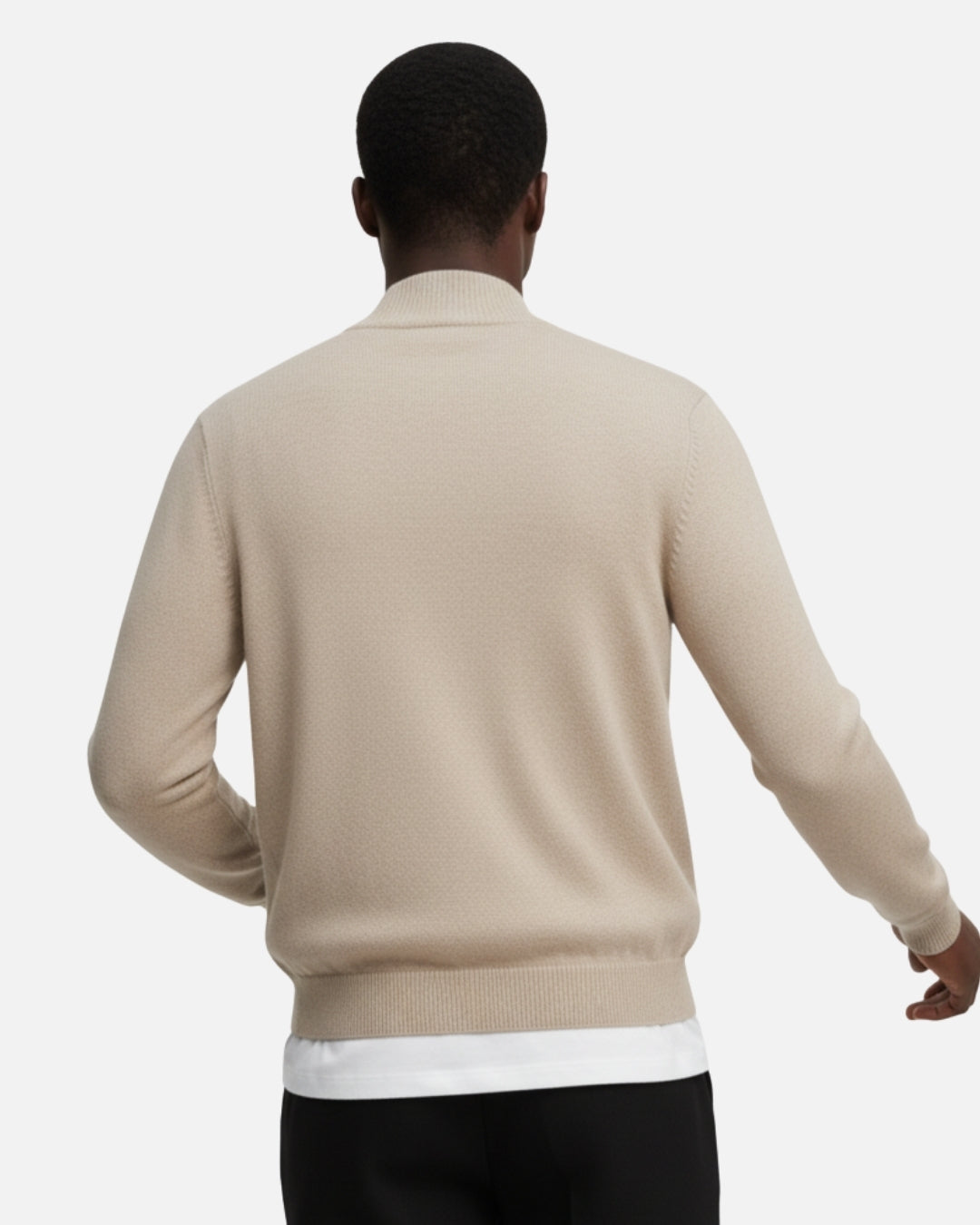 E&E - Merino Wool Full-Zip Sweater