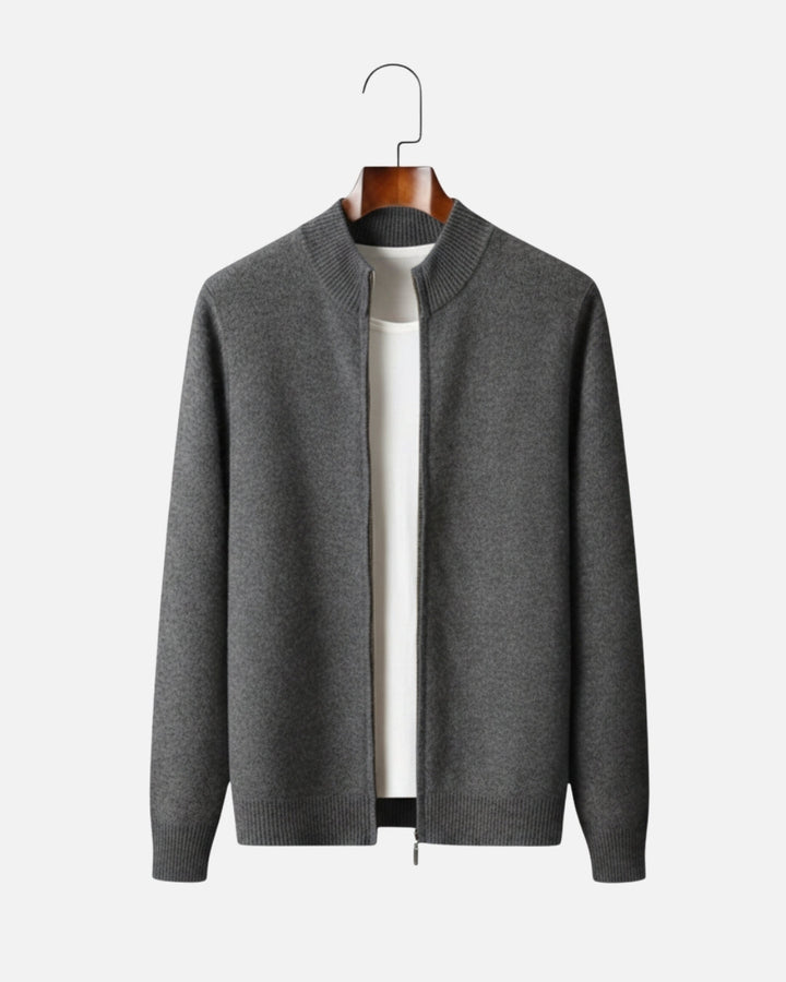 E&E - Merino Wool Full-Zip Sweater