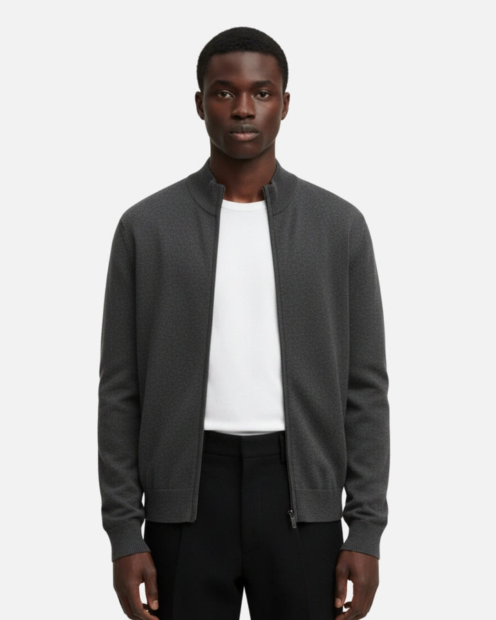 E&E - Merino Wool Full-Zip Sweater