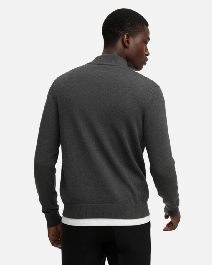 E&E - Merino Wool Full-Zip Sweater