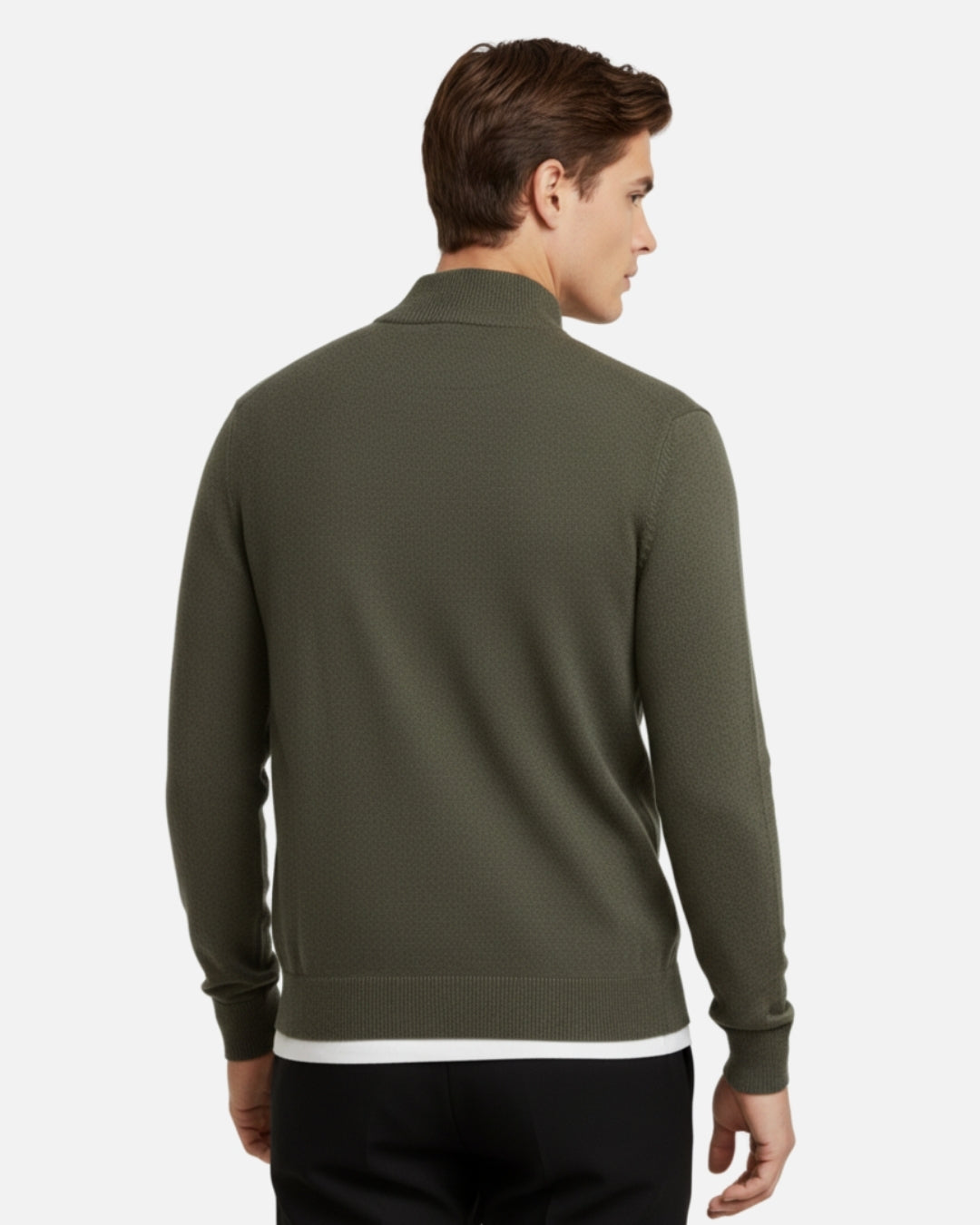 E&E - Merino Wool Full-Zip Sweater