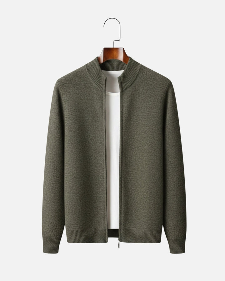 E&E - Merino Wool Full-Zip Sweater