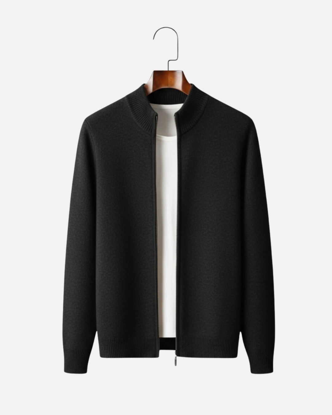 E&E - Merino Wool Full-Zip Sweater