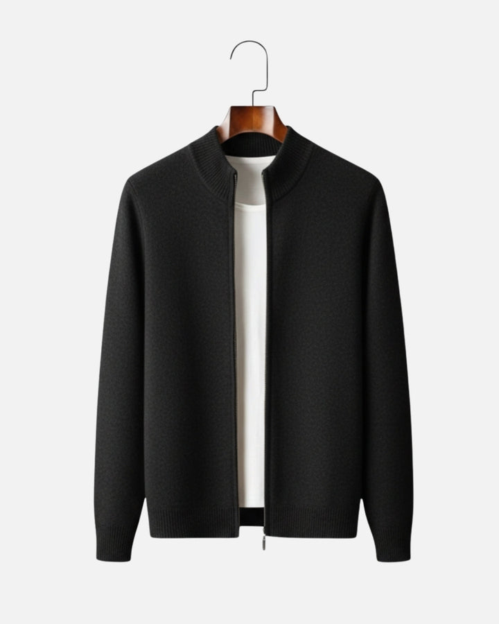 E&E - Merino Wool Full-Zip Sweater