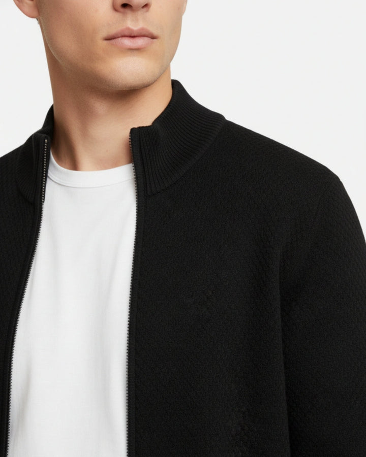E&E - Merino Wool Full-Zip Sweater