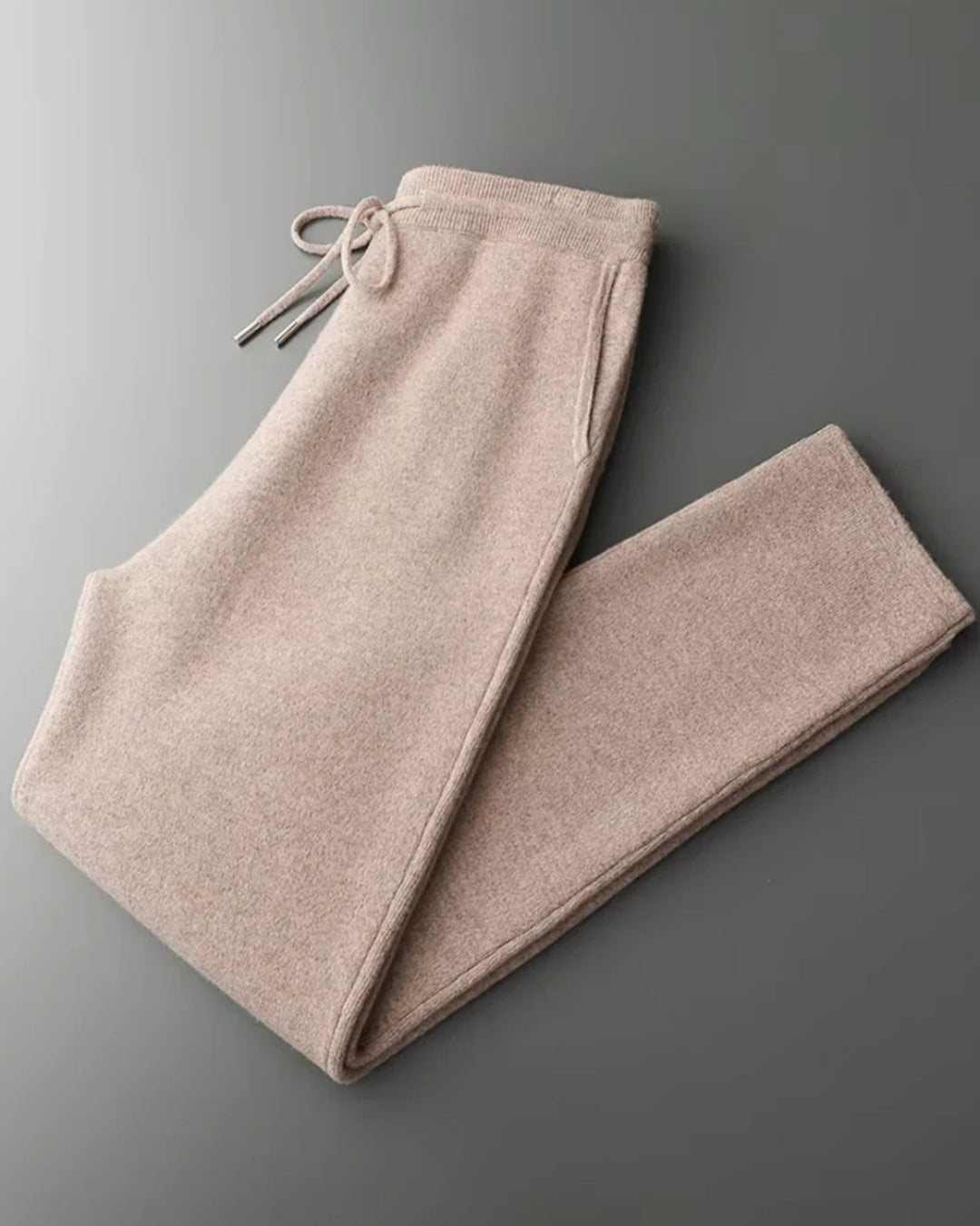 Merino Wool Hoodie Comfort Set - Camel