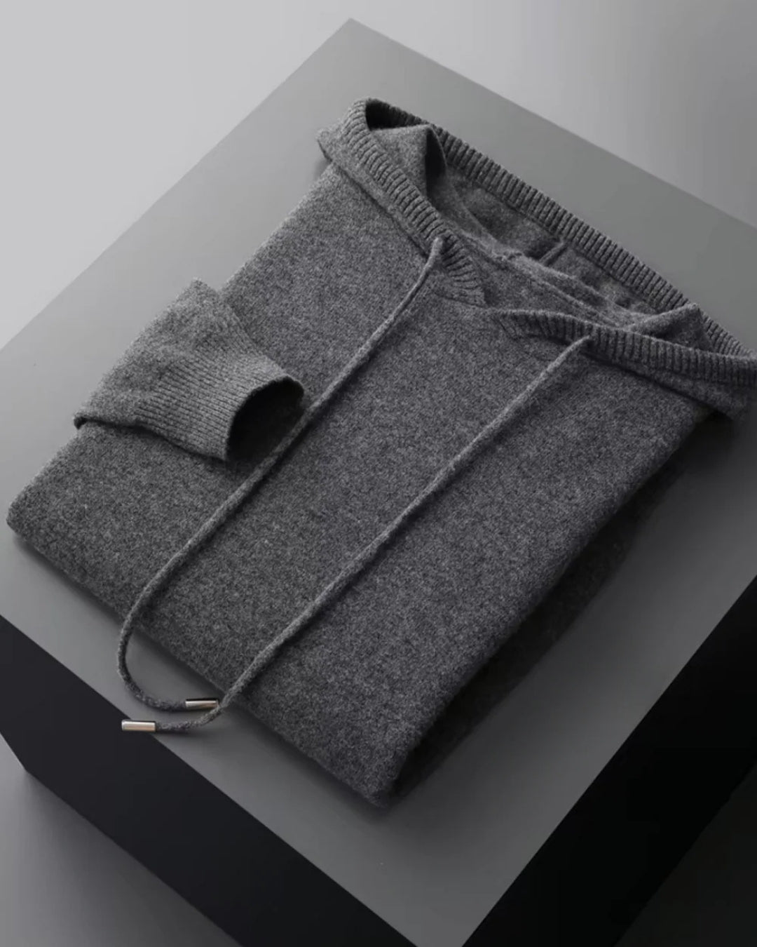 Merino Wool Hoodie Comfort Set - Graphite
