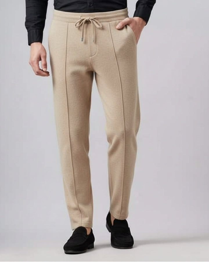 E&E - Men's Merino Wool Slim Fit Trousers