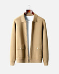 E&E - Merino Wool Luxe Overshirt with Buttons