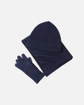 Merino Wool Winter Essentials Pack - Navy
