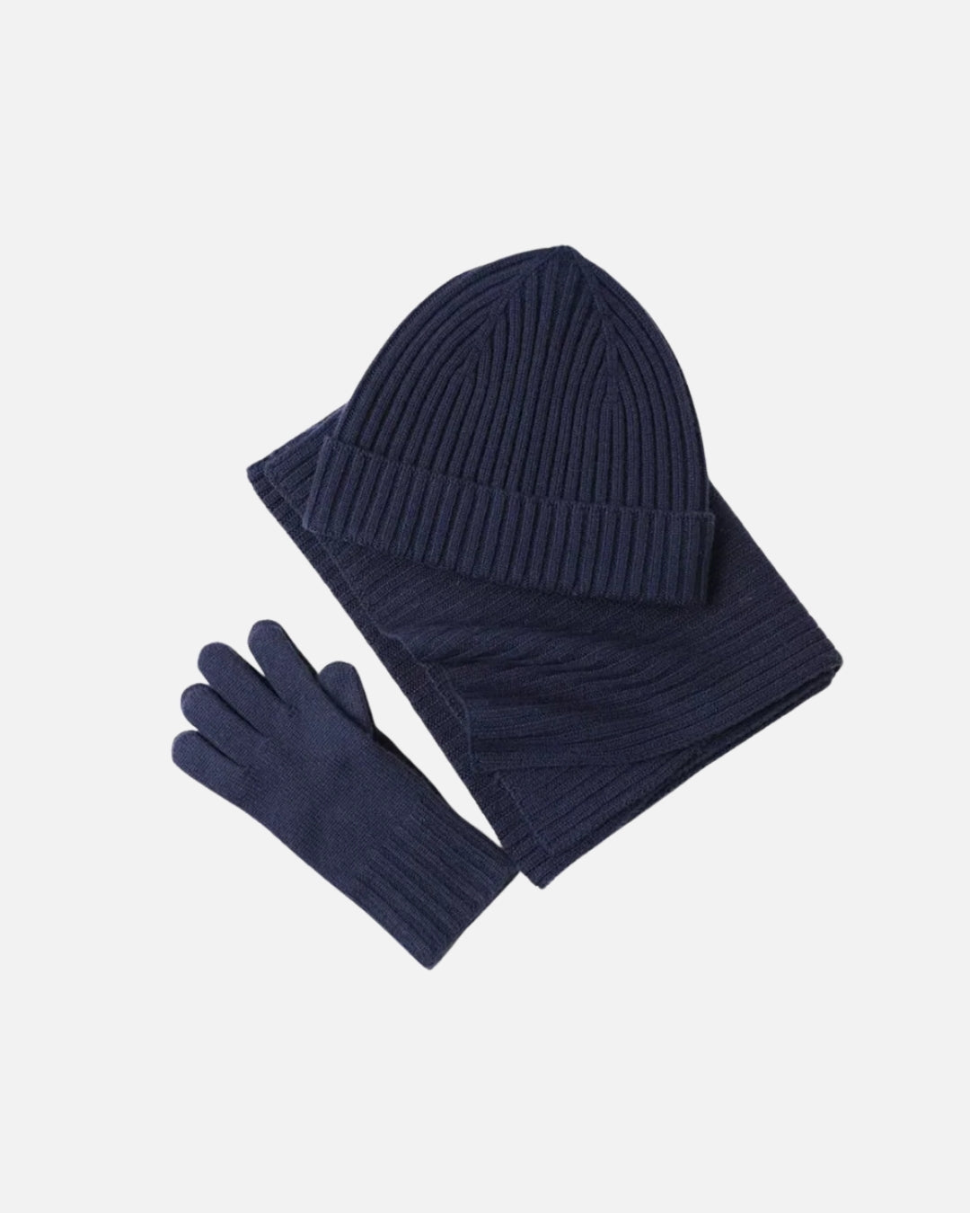 Merino Wool Winter Essentials Pack - Navy