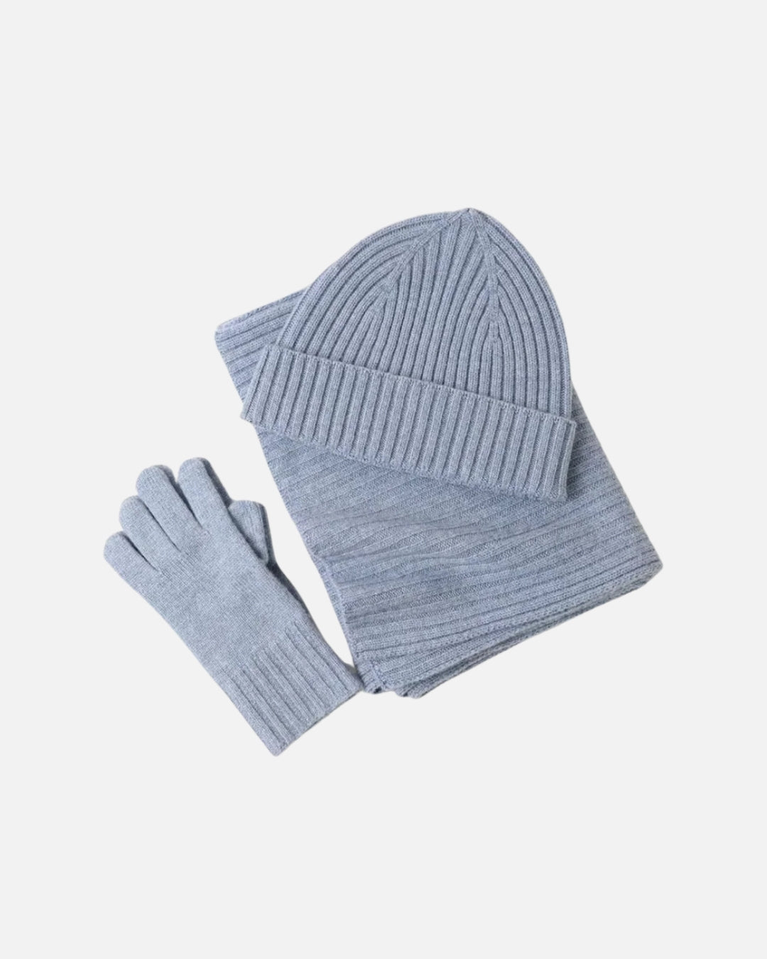 Merino Wool Winter Essentials Pack - Sea Blue