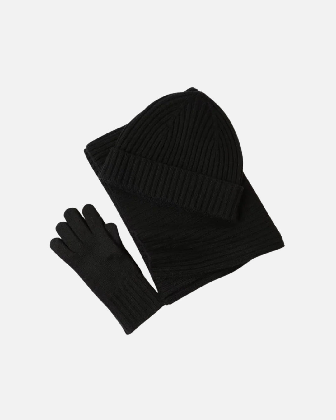 Merino Wool Winter Essentials Pack - Black