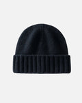 Cashmere Blend Beanie - Black