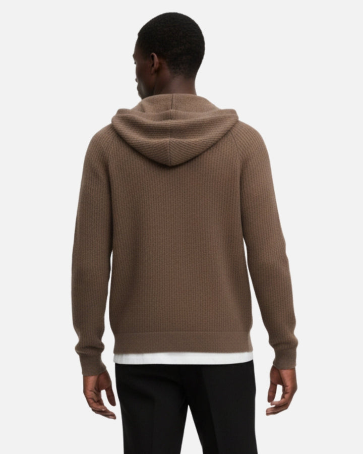 E&E – Premium Merino Wool Hoodie with Zipper