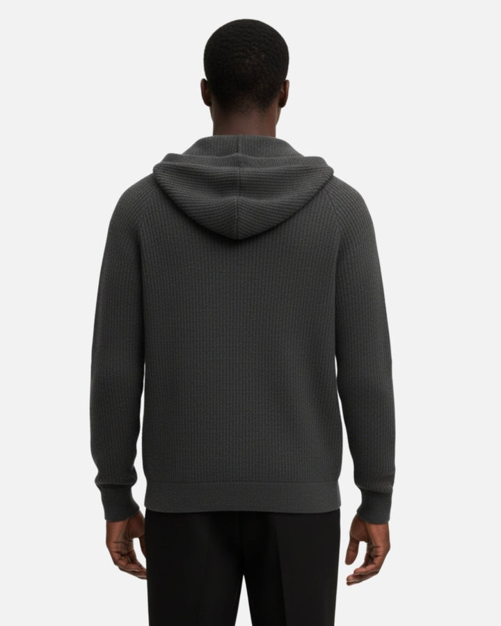 E&E – Premium Merino Wool Hoodie with Zipper