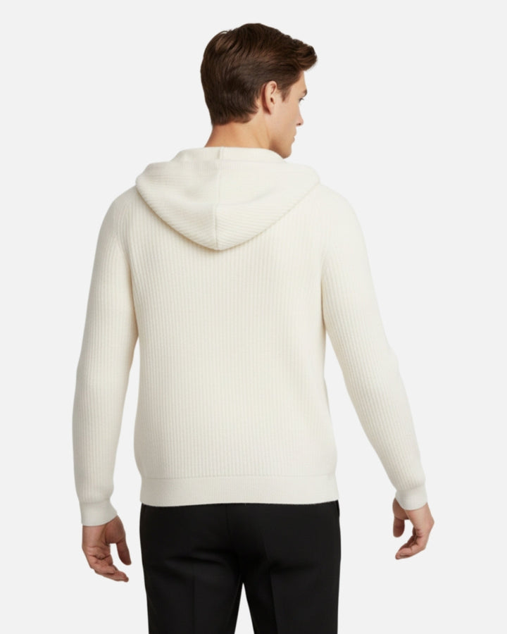 E&E – Premium Merino Wool Hoodie with Zipper