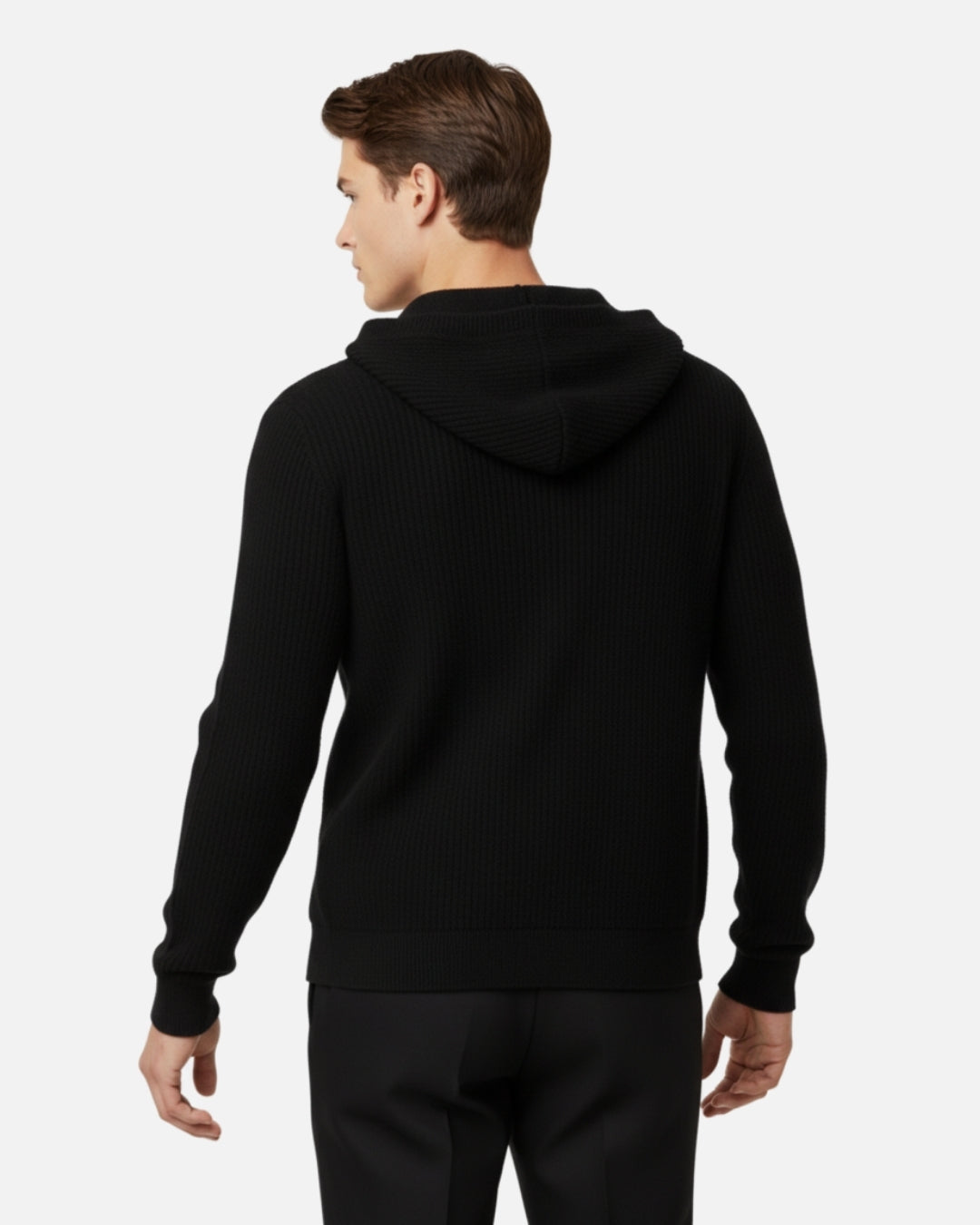 E&E – Premium Merino Wool Hoodie with Zipper