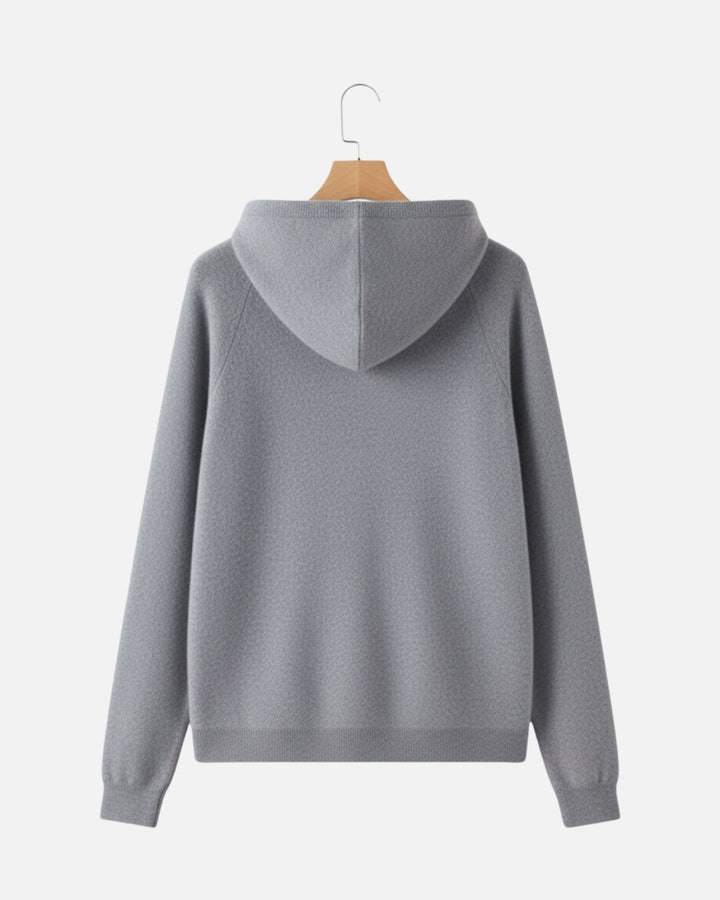 E&E - Luxury Merino Wool Hoodie with Zipper