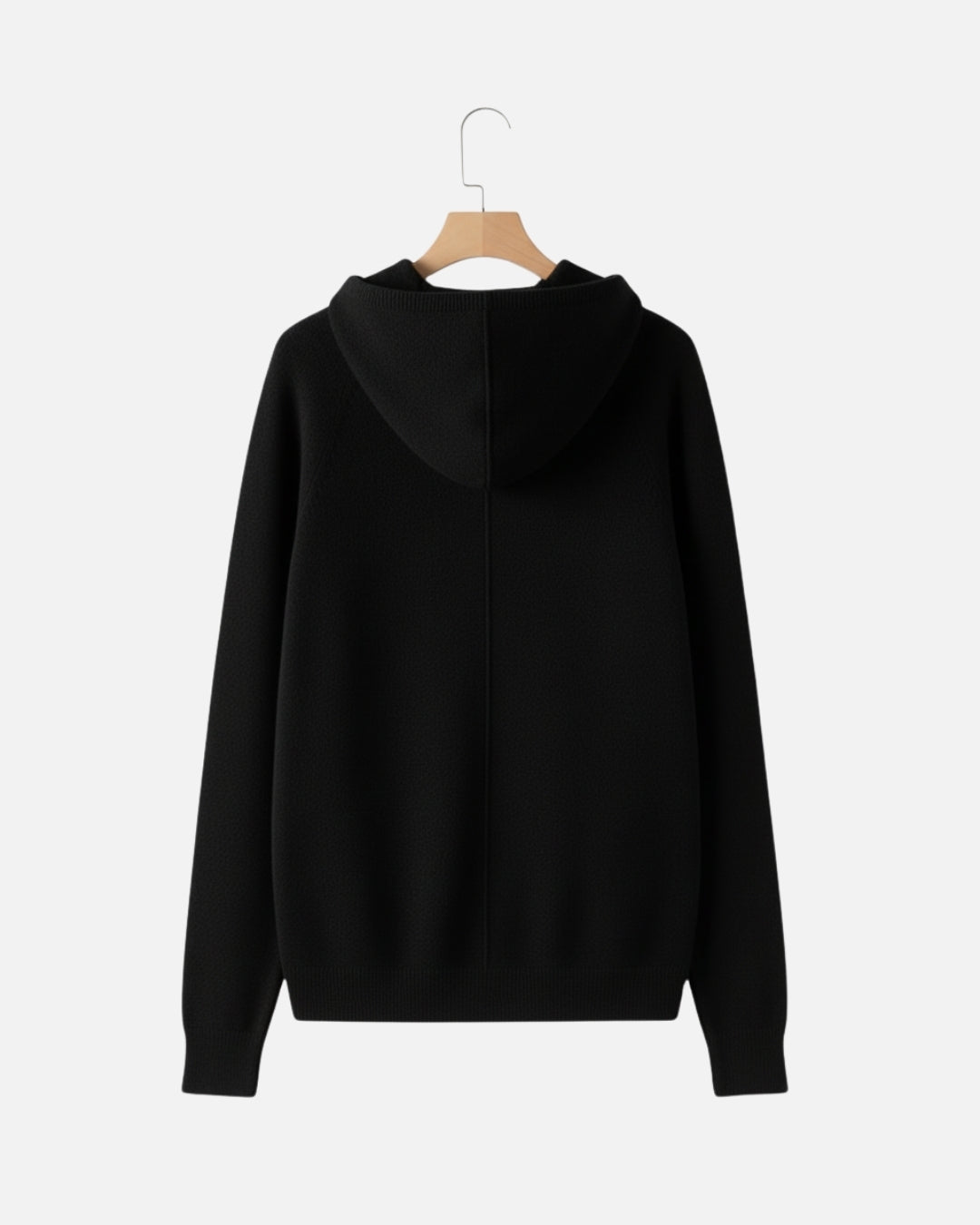 E&E - Luxury Merino Wool Hoodie with Zipper